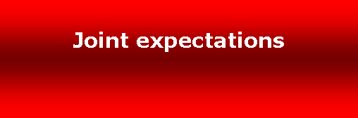 Text Box: Joint expectations